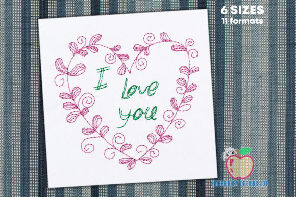 Download Heart in Zen Art Doodle Quick Stitch - Doodle Collection