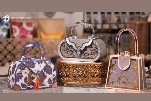 Download Elegant Evening Bags SVG Bundle - Bag Collection