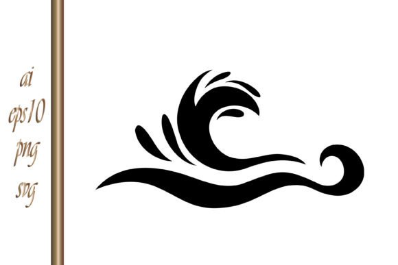 Download Doodle Water Wave Hand Drawn Art Stencil - Doodle Collection