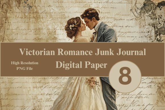 Download Victorian Romance Junk Journal Printable - Romance Collection